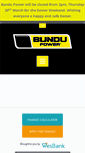 Mobile Screenshot of bundupower.co.za